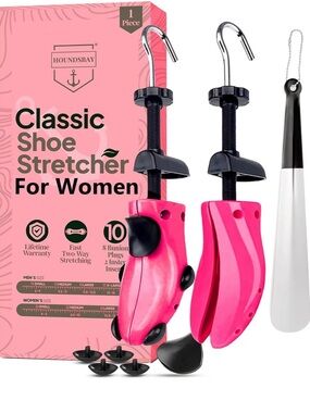 Shoe Stretcher NWT Classic For Women Size 5.5-9 Men Size 6.5-9.5 With Shoe Horn